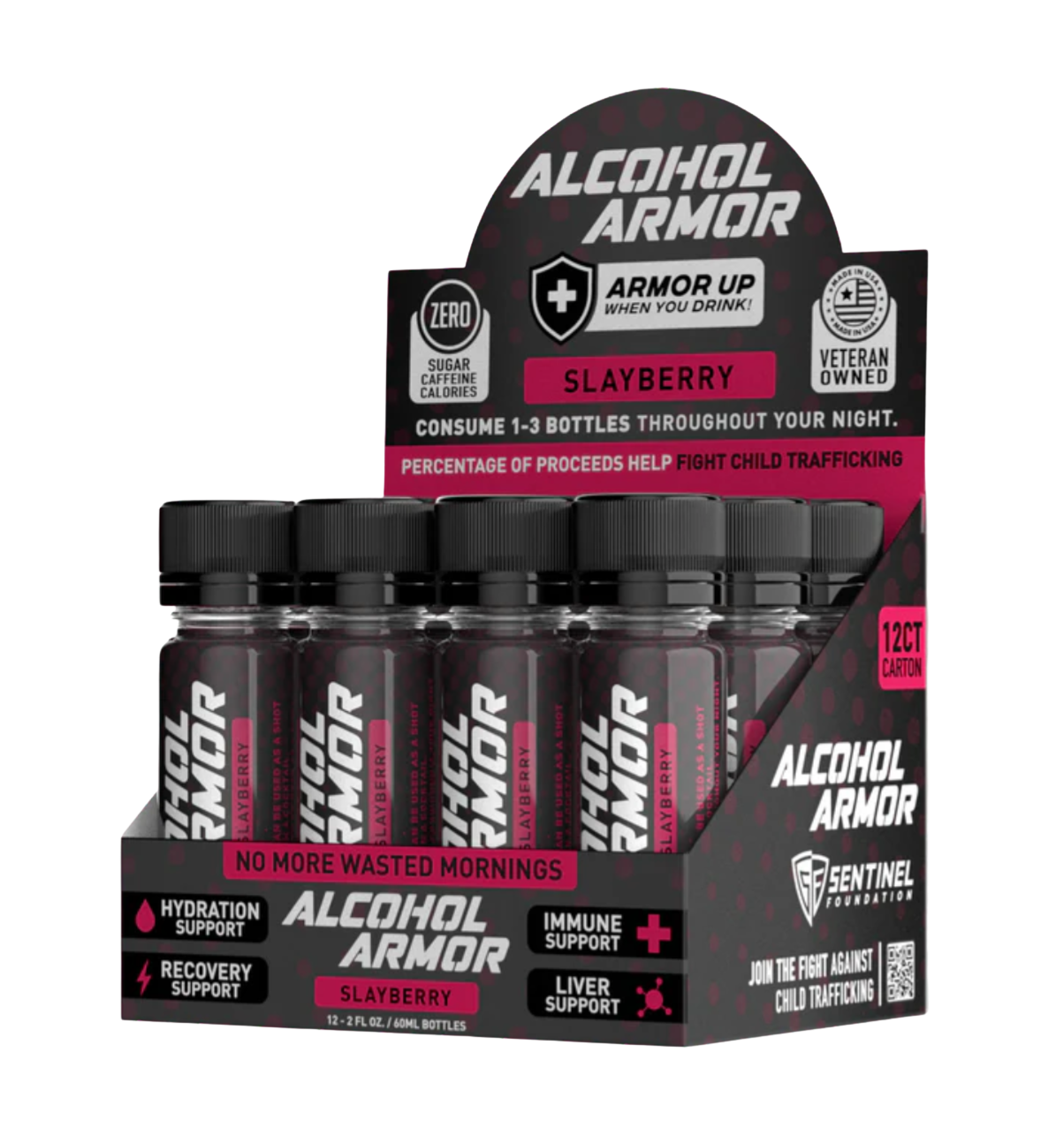 Alcohol Armor Slayberry 12 Pack