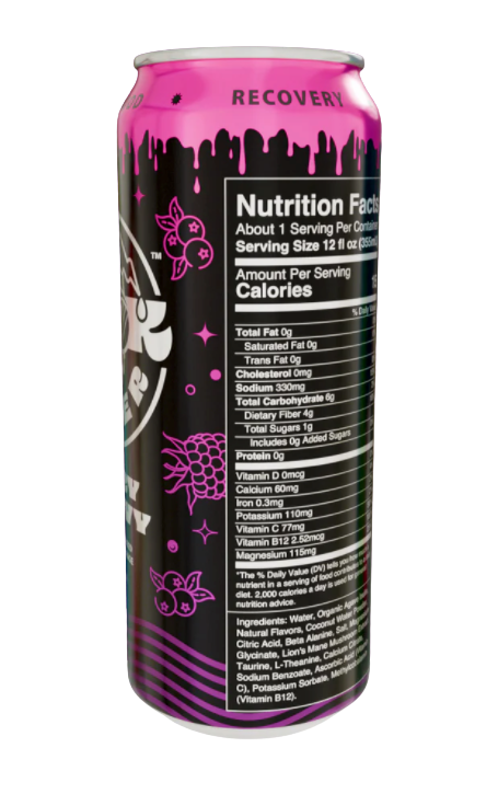 Wook Water Berry Groovy 12 Pack